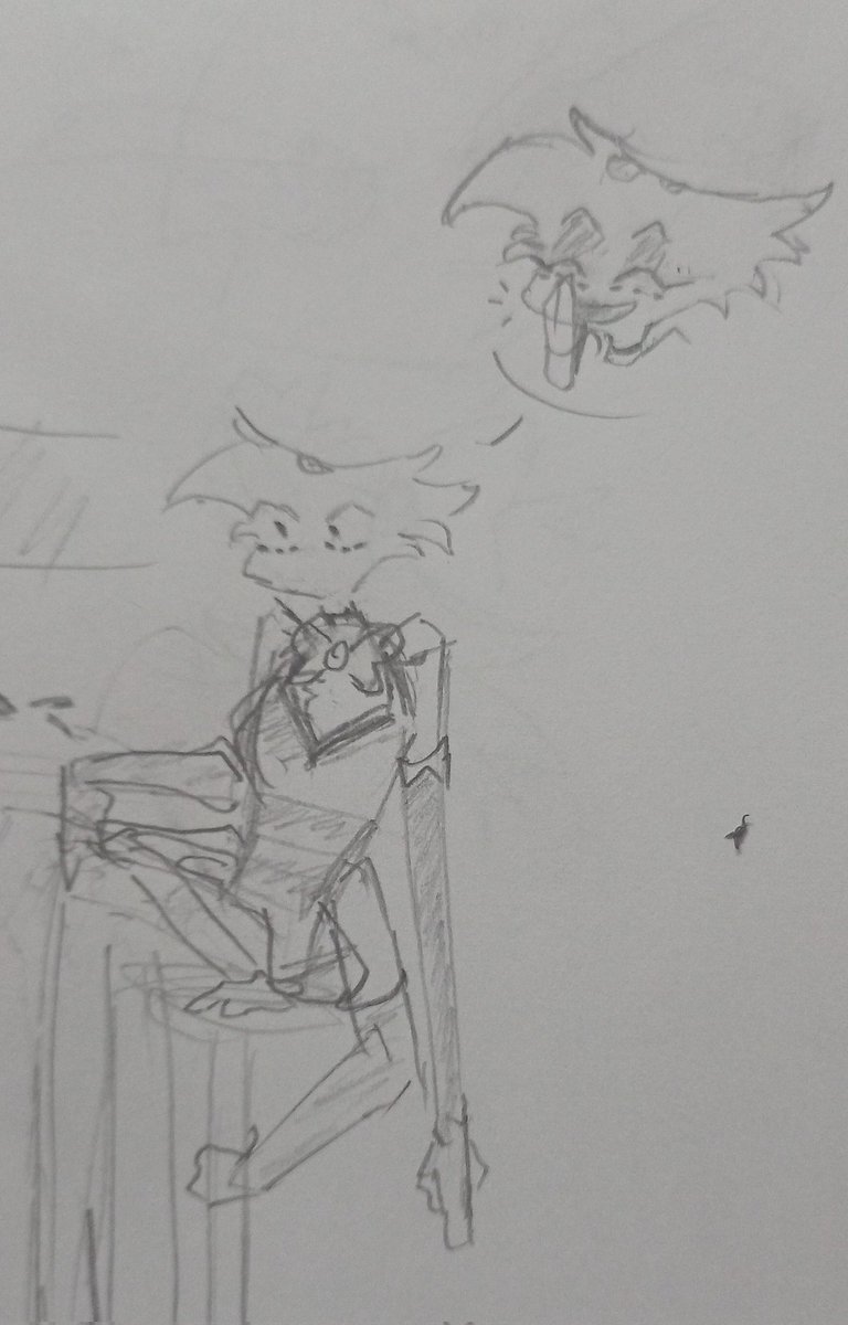 1bubbleP's tweet image. Husk accidentally spills the drink while passing it to Angel

#huskerdust #HazbinHotelFanart