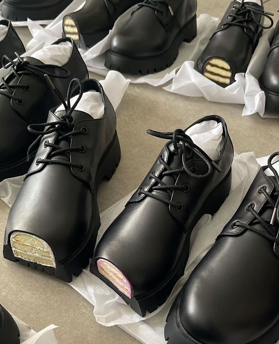 Cake shoes by Tal Maslavi 🎂