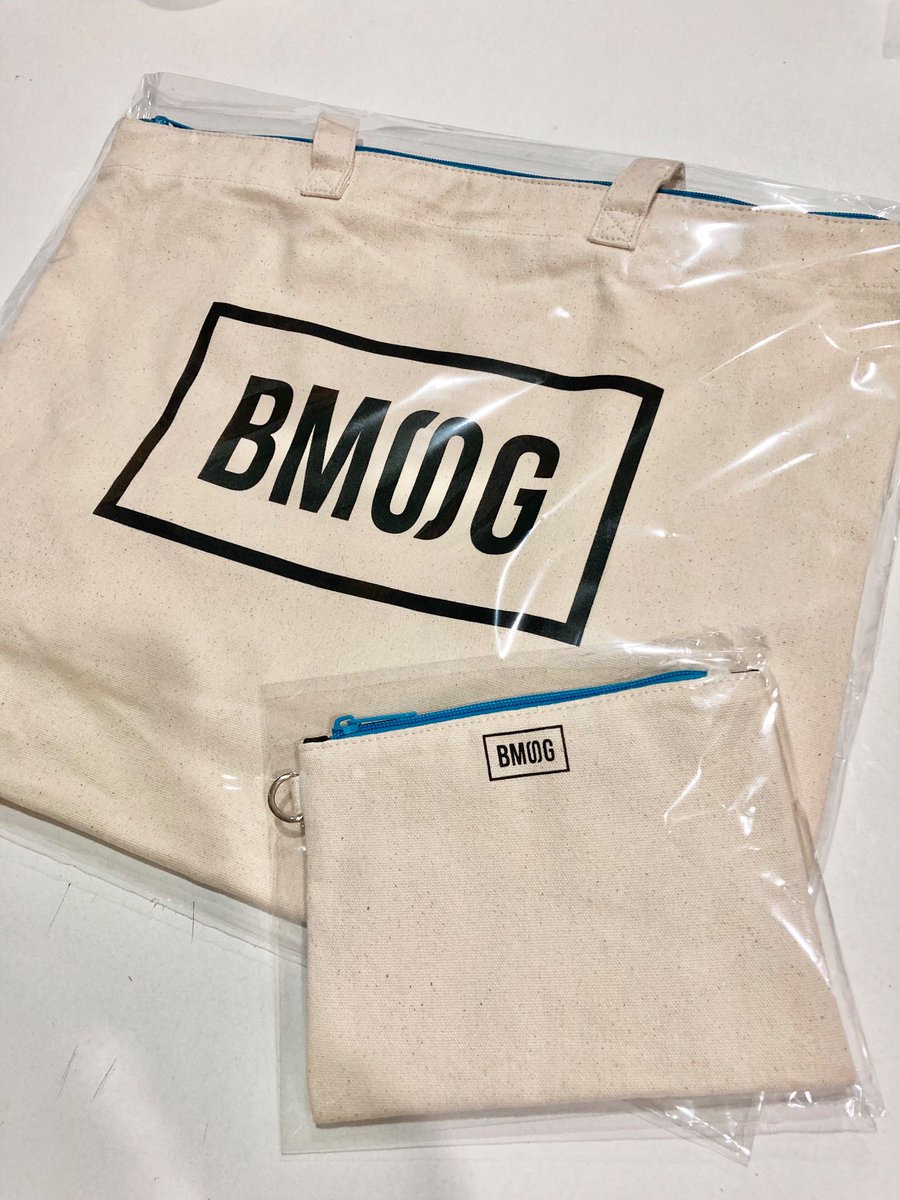 BMSG ロゴジップ トートバッグ アクア 期間限定】BMSGトートバック