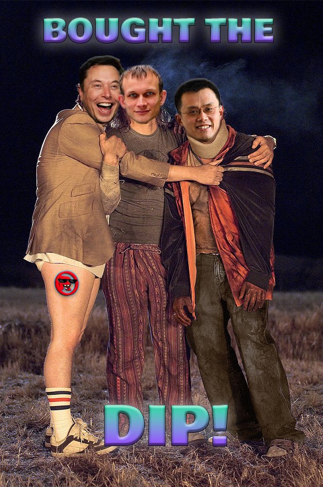 RADIOSHACKMEME's tweet photo. They knew what they had. They went through hell and "Bought The Dip" ......  Chads ~

@elonmusk @VitalikButerin @cz_binance 

$RADIO #Solana https://t.co/4lt89fo8yf