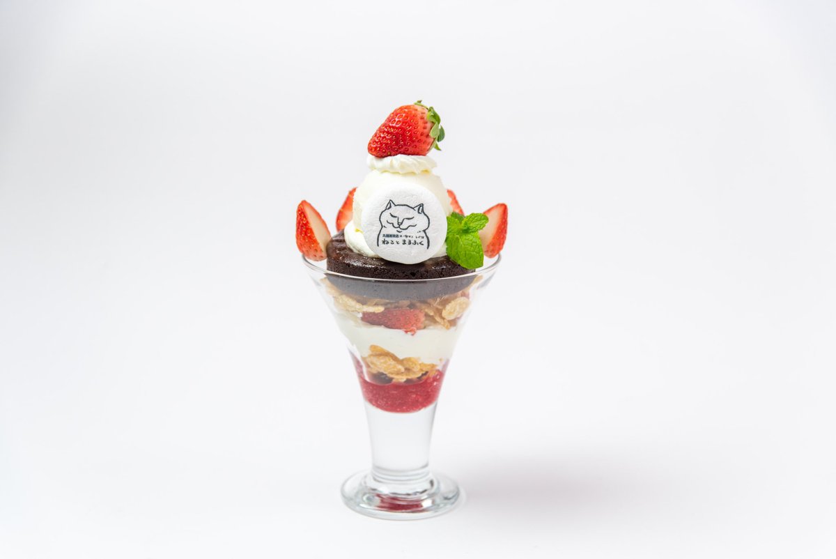 「本日2/1より、丸福珈琲店さんにて 90周年イベント「ねことまるふく」がスタート」|カマノレイコのイラスト