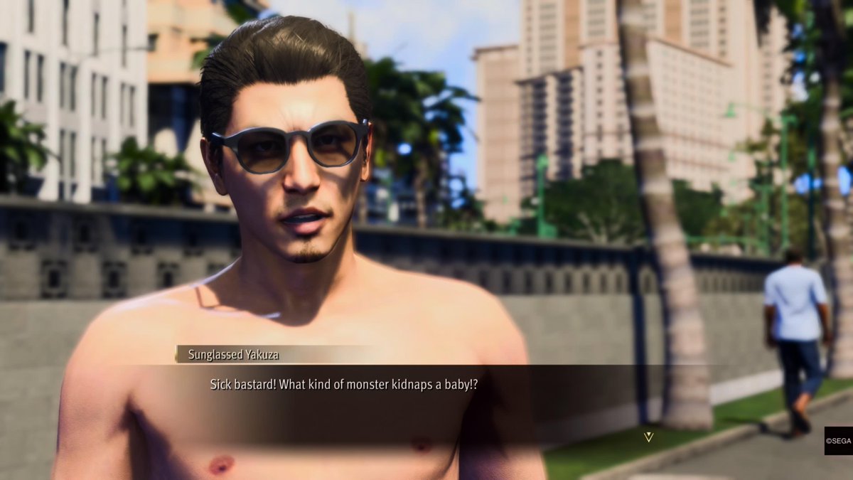 Wons23's tweet photo. that's right -- I'm playing the new Yakuza https://t.co/kIlCFcCVFm