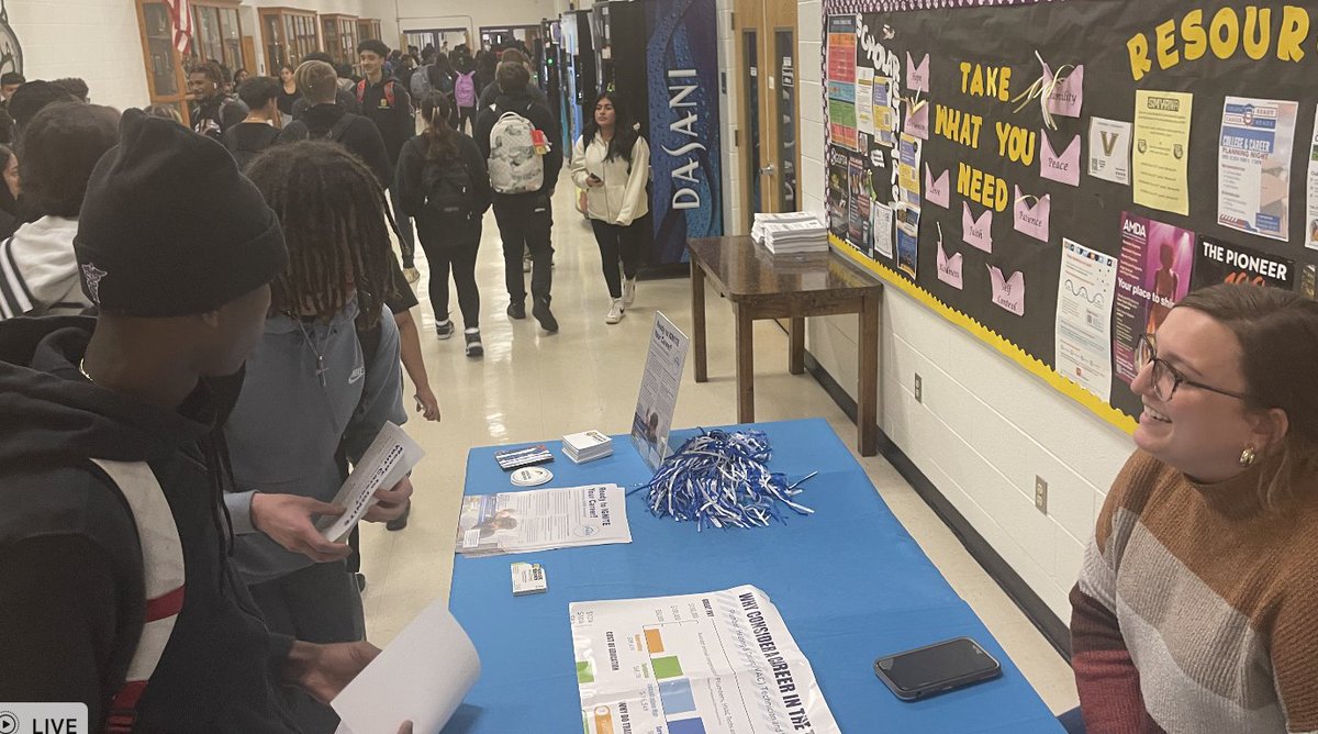 Mike Messerly (@messerly29) on Twitter photo Students loved visiting with Lindsay Powers Joyner from <a href="/RoscoeBrownInc/">Roscoe Brown Inc.</a>. She shared many great opportunities including Roscoe Brown's ride-along program and apprenticeships. #careerconnections #onlyoneSHS
<a href="/RCSCTE/">RCS Career Tech</a> Students loved visiting with Lindsay Powers Joyner from <a href="/RoscoeBrownInc/">Roscoe Brown Inc.</a>. She shared many great opportunities including Roscoe Brown's ride-along program and apprenticeships. #careerconnections #onlyoneSHS
<a href="/RCSCTE/">RCS Career Tech</a>