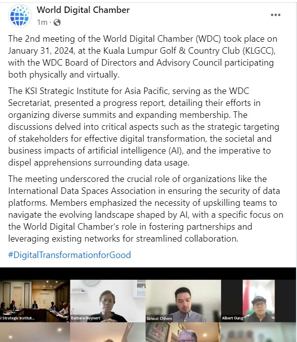 World Digital Chamber tweet media