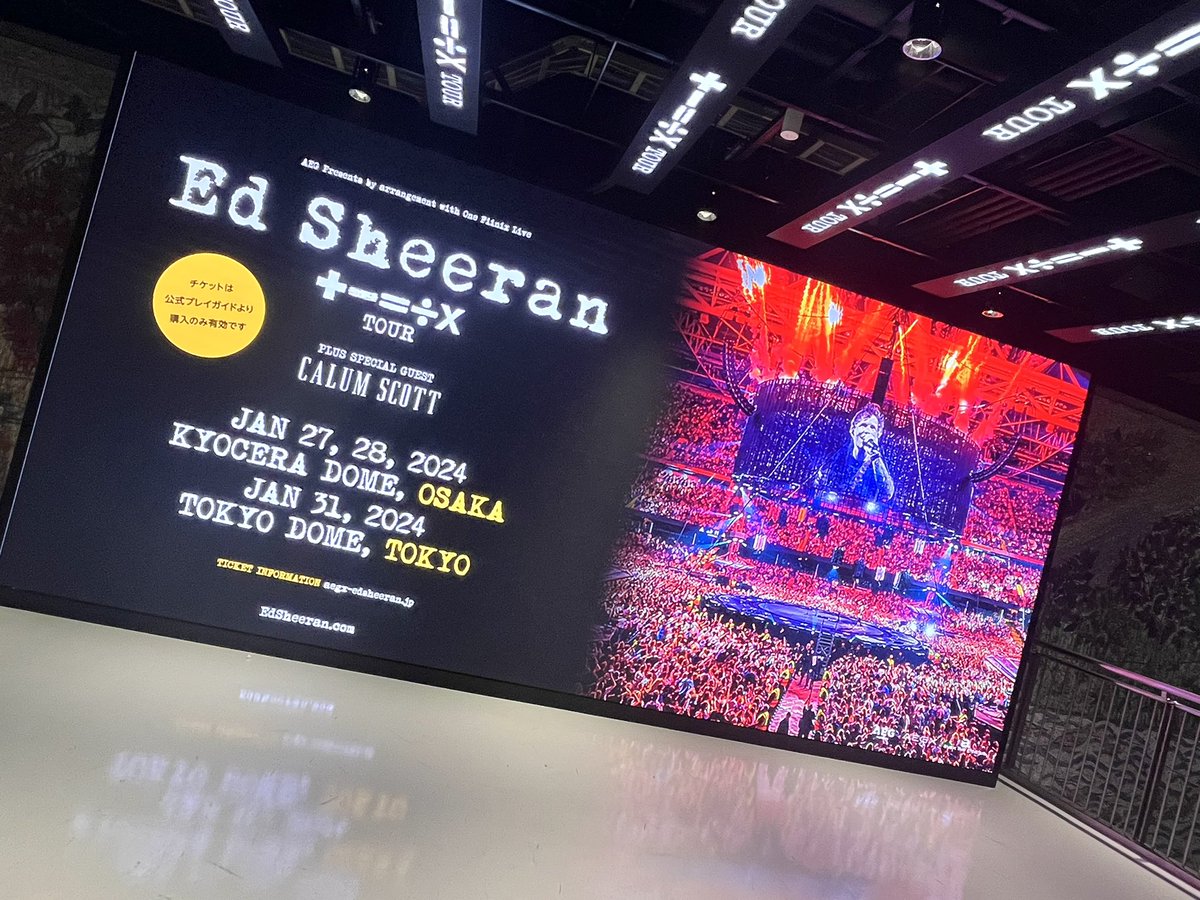 ryojavenger's tweet photo. 2024.1.31 Ed Sheeran +-=×÷ Tour

"彼は自由で、完成されてて、美しい。"

人生初ライブを、憧れのアーティストで、
この目で、耳で、全身で味わい尽くしました。

その場で世界を創りあげる彼のギフト。

憧れるに正しい人を選んだな、って
2013のAVEN少年に伝えてあげたい。

そして逢えたことも… https://t.co/hEEIKGdcUy