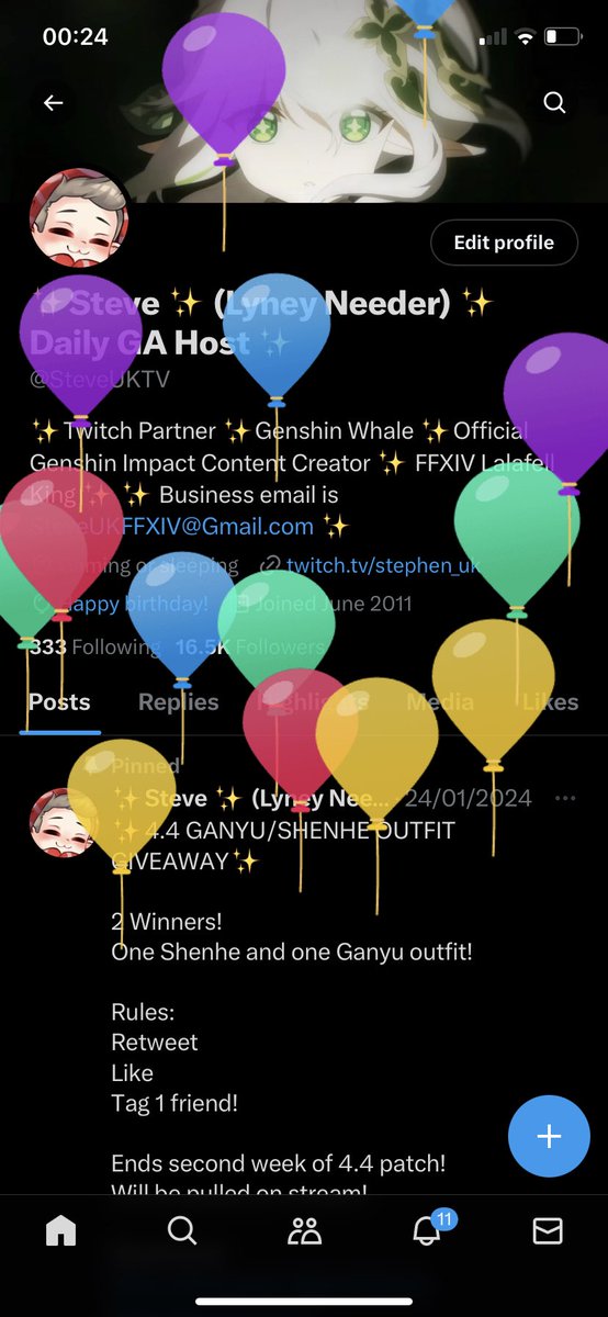 Happy balloon day everyone ☺️