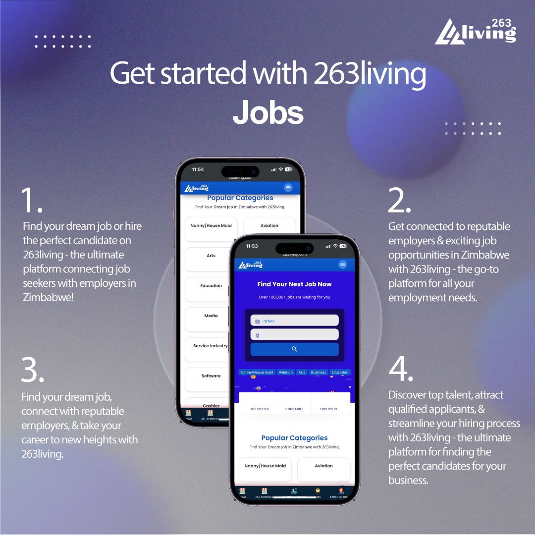 263living's tweet photo. Introducing 263living, your Zimbabwean go to platform for your local needs.
👉Check it out. https://t.co/J3NsekZuAO👈
.
.
#zimbabwe #harare #bulawayo #zimbusiness #zimjobs #263living https://t.co/VCEFXbBo0I
