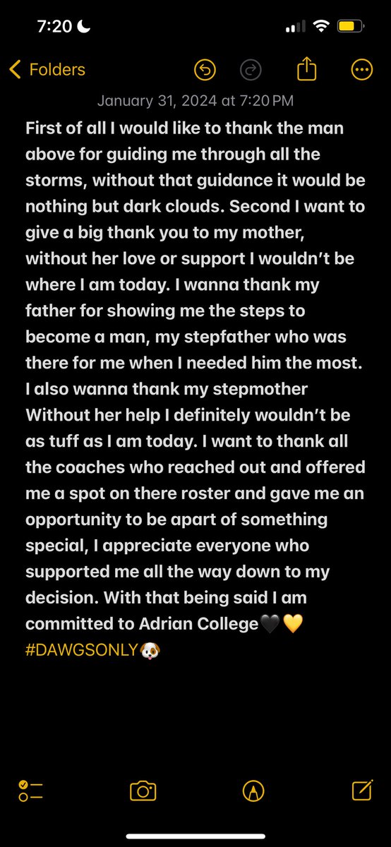 Committed🐾☑️
#Godawgs
<a href="/Coach_Palka/">Joe Palka</a> <a href="/Coach_Ty_Palka/">Tyler Palka</a> <a href="/CoachReed66/">Kyle Reed</a> <a href="/CoachMinton53/">Coach Minton</a> 
<a href="/MonroeTrojansFB/">Monroe Trojan Football</a> <a href="/TheD_Zone/">The D Zone</a>