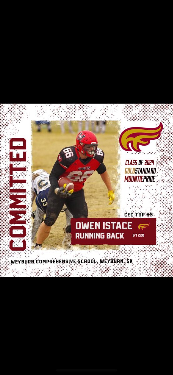 Congrats @OwenIstaceFB 👊💪!
We are so excited to see where this journey takes you and cant wait to cheer you on in your new colours.
Your journey is paved my boy, now go and get it👊💪!
#alwaysaneagle
#newcolours
#stayoffthetracks