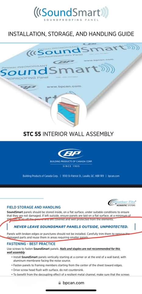 Great to see <a href="/Metrolinx/">Metrolinx</a> wasting our taxpayers dollars on acoustic insulation that is designed to be in walls/ceilings, but of course they just throw them up like a wall thinking it will actually do something. Also going completely against the manufacturer's instructions 🙄🤦🏼‍♂️😡