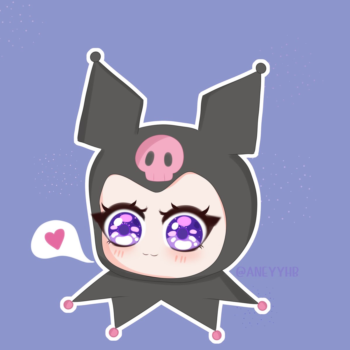 AneyyHb's tweet photo. YCH de Kuromi disponible 😊
También puede ser de otro personaje

Más info por dm, agradezco RT 🙏 https://t.co/pcYhn0x1LF