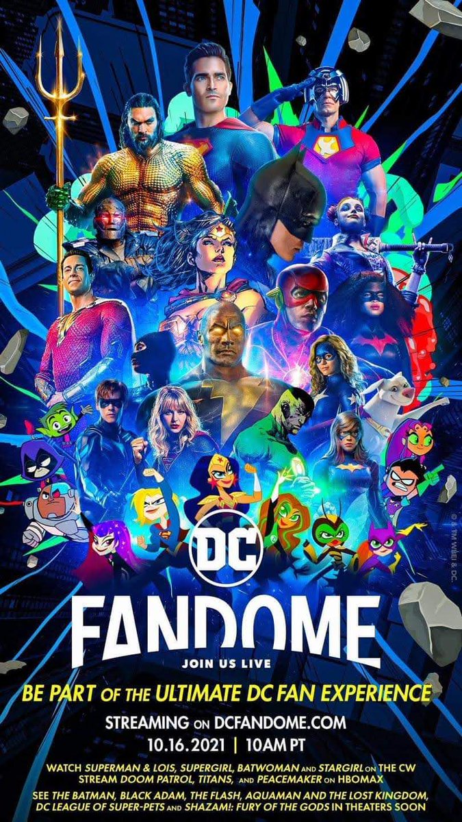 Who remembers this trash event?

They hyped The Flash & Peacemaker so much

The only project worth watching turned out to be, Black Adam and possibly The Batman

#DCFandome