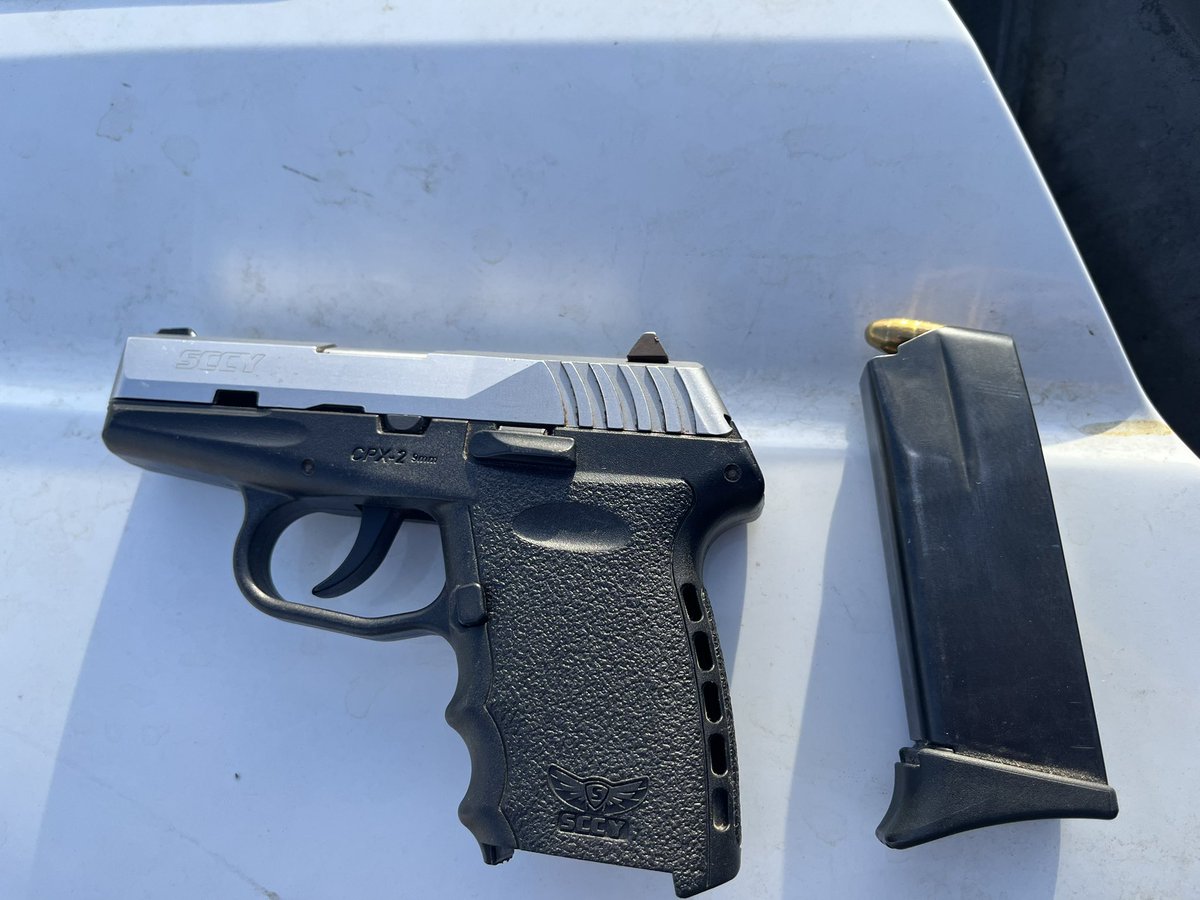 During extra patrol yesterday, Deputies stopped on a vehicle near the Glen Helen Rehabilitation Center. Deputies developed probable cause, searched the vehicle, and located a loaded firearm inside. Reminder, bringing a loaded firearm on jail property is a felony. Great job!