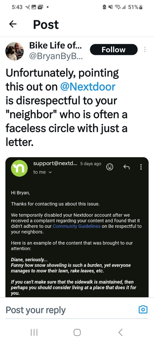 InaneByBryan's tweet photo. Best of Bryan Wilson, @bryanbybike, on X and @Nextdoor. His "secret" is he is always angry. #OhBryan that is no secret. https://t.co/hTQuwRTtOY