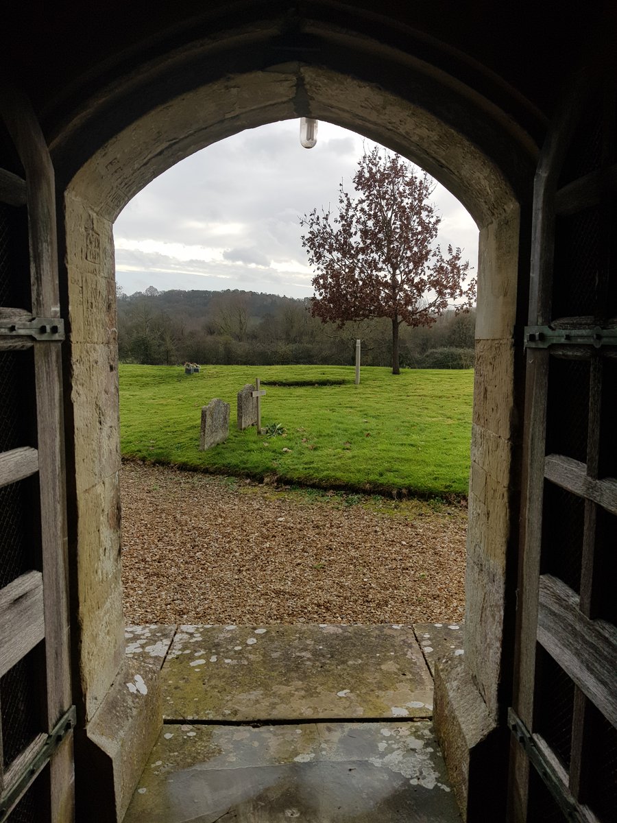 TheHistoryMouse's tweet photo. #TheWinterScamper2023 in the #NadderValley #LookingOut. #ViewsFromTheChurch #DonheadStMary #BaverstockChurch https://t.co/6DPkBXH1i8