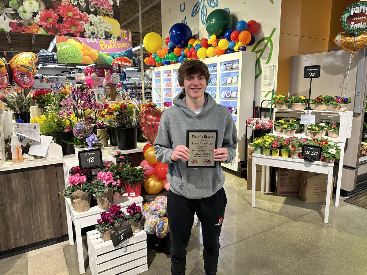 HHS Highlander BB (@gohhshoops) on Twitter photo Our own <a href="/ahinterstocker1/">Andrew Hinterstocker</a> pick n save varsity blitz student athlete of the week@💪🏾 Our own <a href="/ahinterstocker1/">Andrew Hinterstocker</a> pick n save varsity blitz student athlete of the week@💪🏾