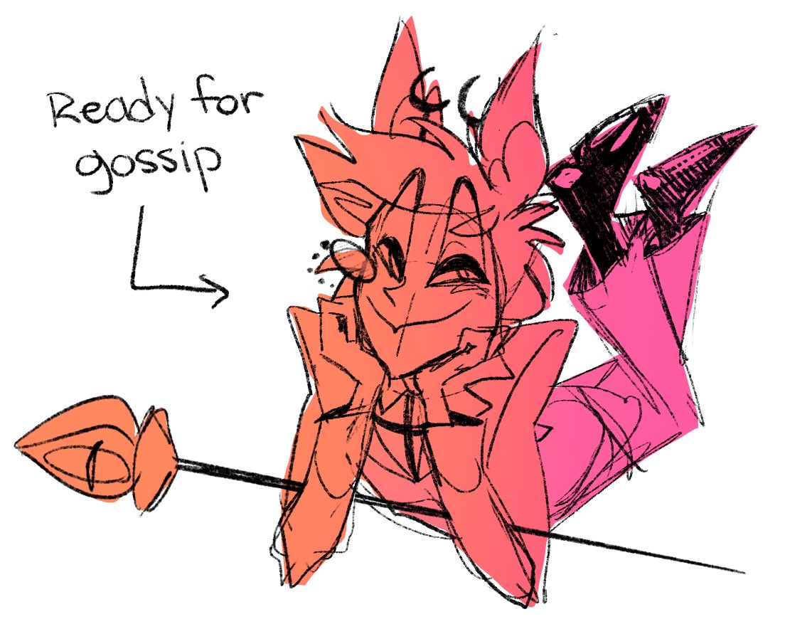 dweeblley's tweet photo. The little bitch!

#hazbinhotel #alastor https://t.co/P631YGMnTF