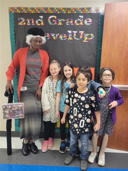 Dooley2nd's tweet photo. Celebrating 100 days of school! 
#DooleyGameOn https://t.co/Mt1IMpYgzk