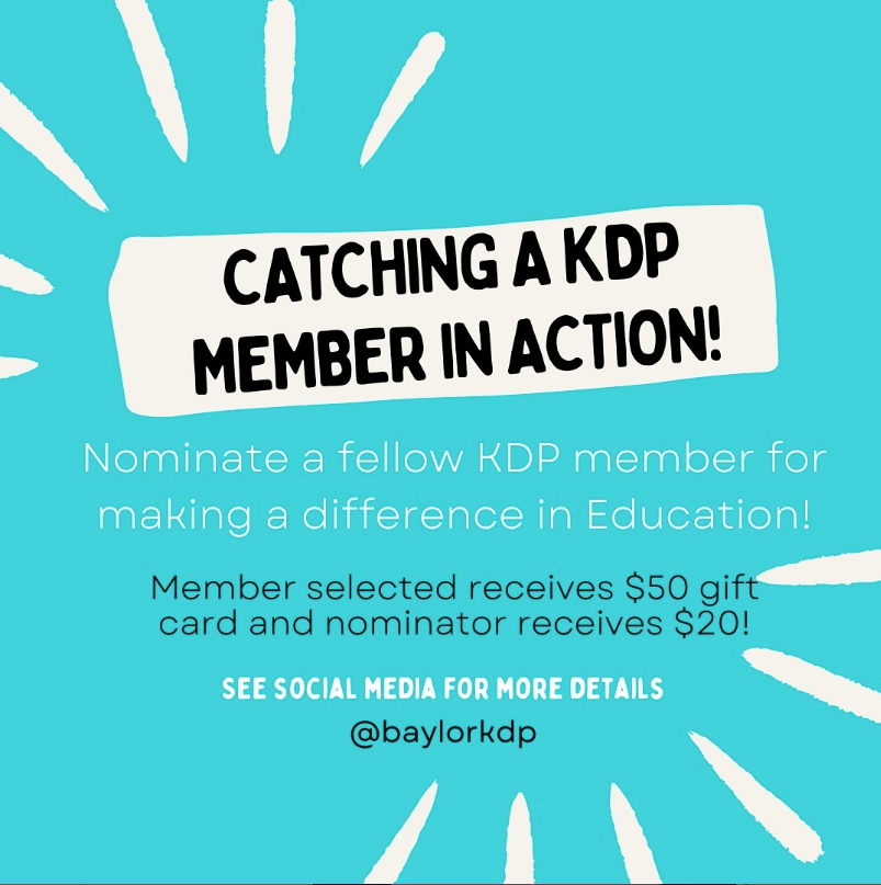 Baylor KDP Chapter tweet media