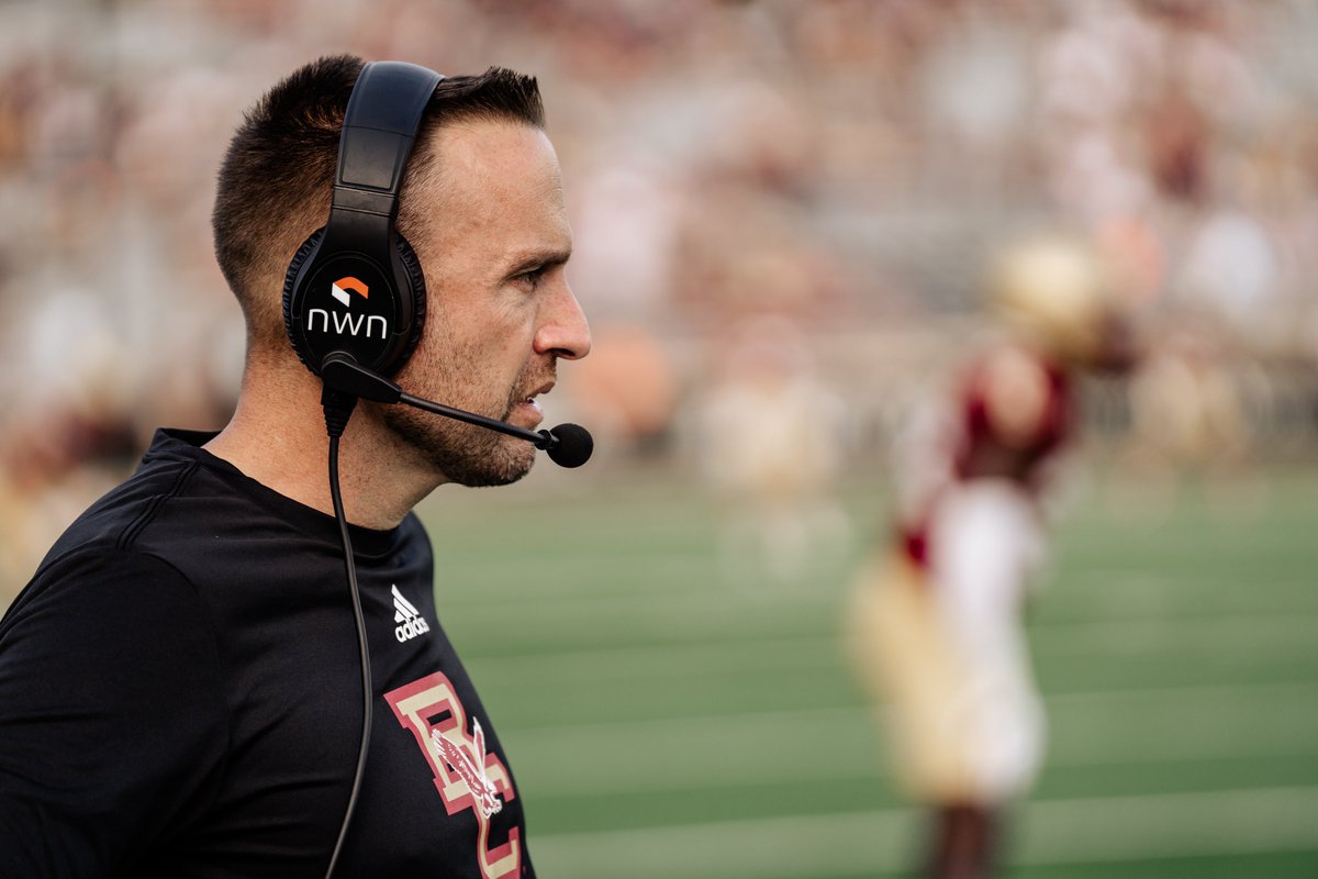 BCFootball's tweet photo. OFFICIAL: Jeff Hafley to Become Packers' Defensive Coordinator

📝 https://t.co/9tMUge0nnv https://t.co/FLVsyZ6oKC