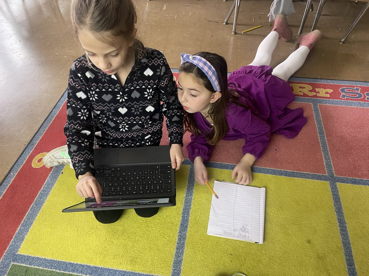 Not only are we researching for language arts, but for social studies too! We are researching about topics from then and now.
#beartavernpride