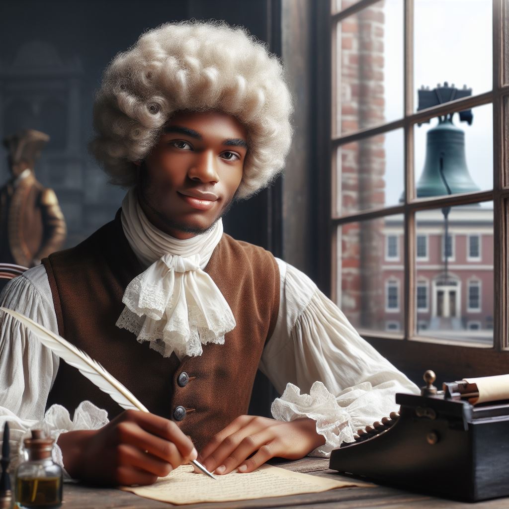 WeWuzHistory's tweet photo. With election season in full swing, don’t forget about our black founders

The electoral college was thought up by Alexander Hamilton’s clerical assistant Jerome Leland.

Leland, a closeted homosexual is credited with several of Hamilton’s writings in the Federalist Papers https://t.co/YV9LNqlZcu