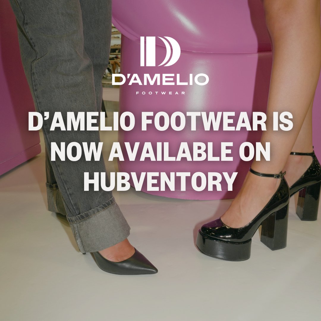 We are so excited to announce that D’Amelio Footwear is now available on Hubventory for boutiques and small businesses! Shop our current product catalog and learn more about upcoming tradeshows! hubventory.com/b/d-amelio-bra…