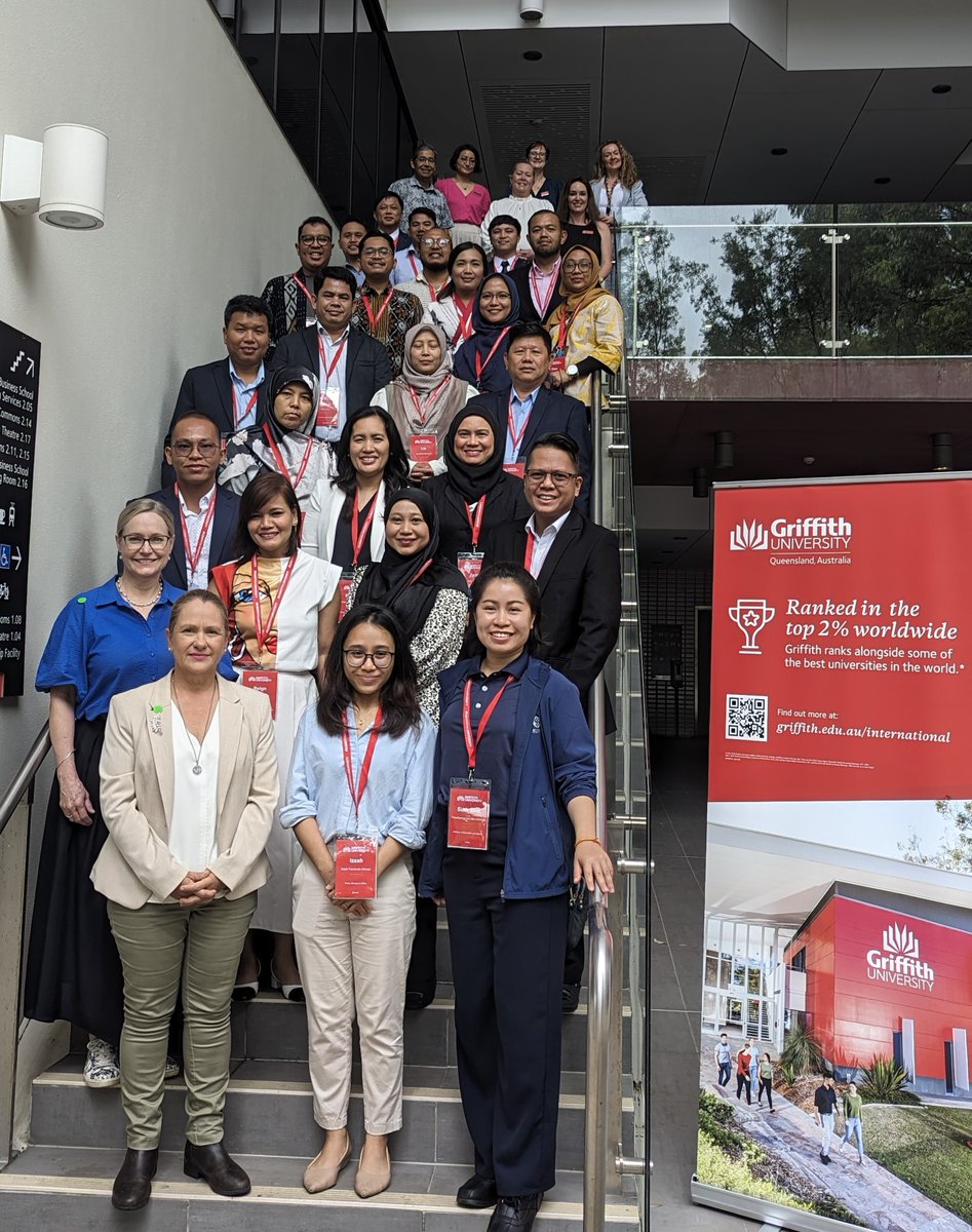 @GriffithUni welcomes participants from the @AustraliaAwards #ShortCourse #Aus4ASEAN Skills Forecasting. 24 participants from 7 countries will spend the next 2 weeks connecting with Australian organisations and analysing data sources to anticipate future skill needs. #ASEAN