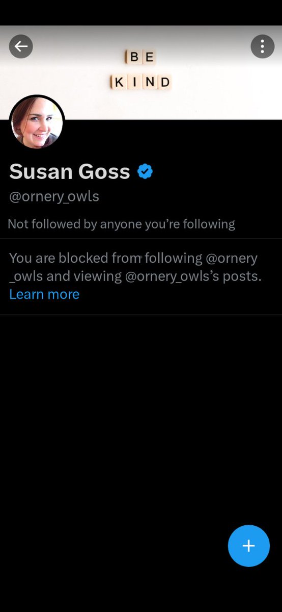 Was it something we said? Hell hubby even said he would admit his error if she proved him wrong. Wow some people just can't handle the real world. Maybe @ornery_owls needs to take lessons in humility.