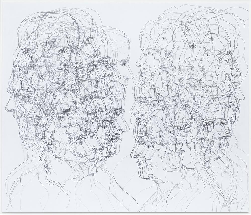 “I am figuring out which parts of my personality are mine and which ones I created to please you.” 
—The Dust On This Poem Could Choke You, Lora Mathis #LateNightThoughts

Drawing by Anthony Cragg