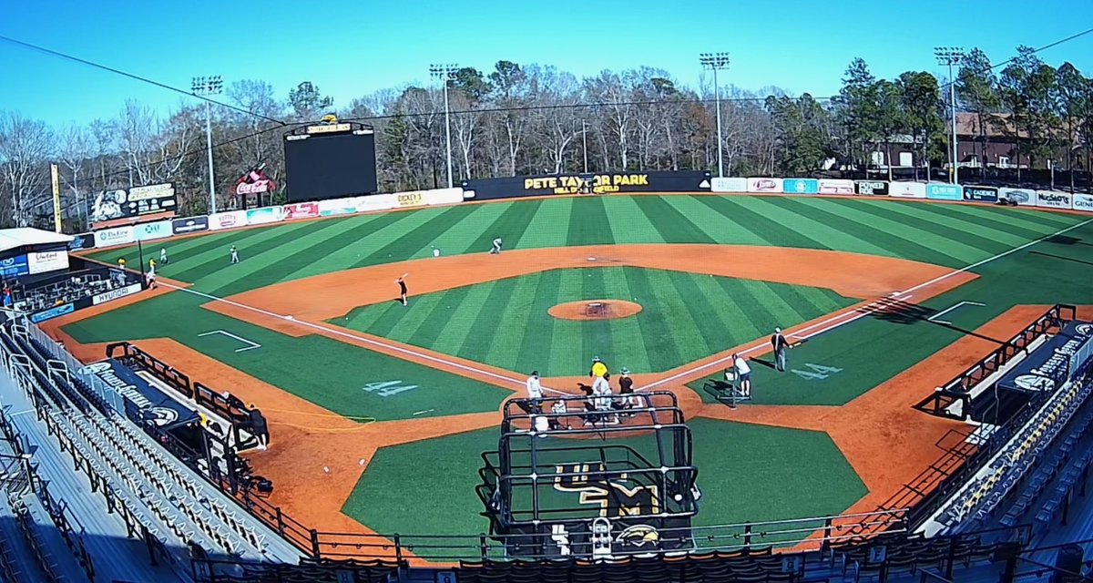 This is one good looking field @SouthernMissBSB 😍! The Golden Eagles will utilize our multiple angle camera system/AI-powered software to help drive their seriously impressive player development, improve their livestream, & much more. Can’t wait to watch this squad in action…