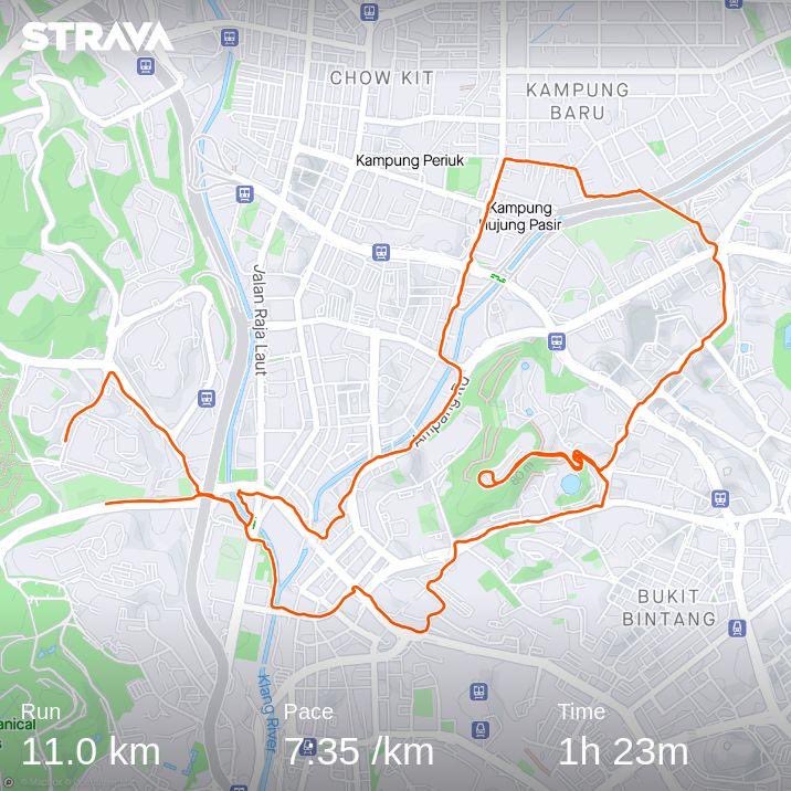 qamaldanny's tweet photo. Done 10KM easy with team KOMY, first time join KOMY jalan pusing KL https://t.co/vnnfXVhGnt