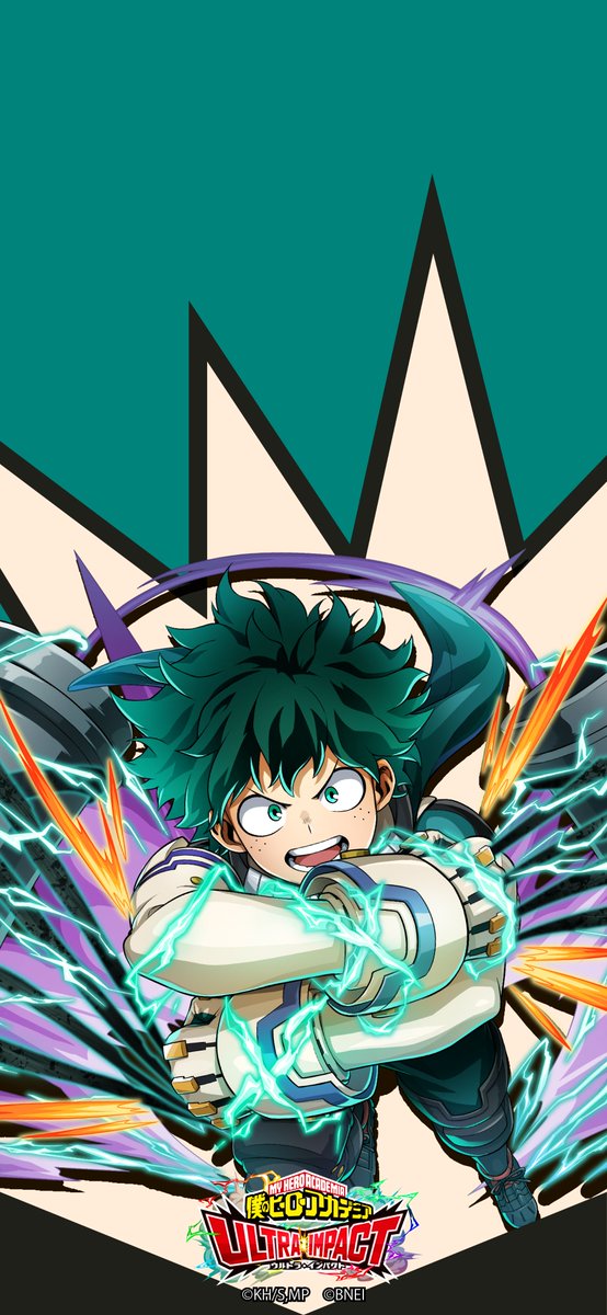 【画像2枚あり】ヒロアカ 緑谷出久 まとめ売り GLOBAL版 #ヒロトラ 2周年を記念した 1日1枚壁紙配布！ ＼ 本日は