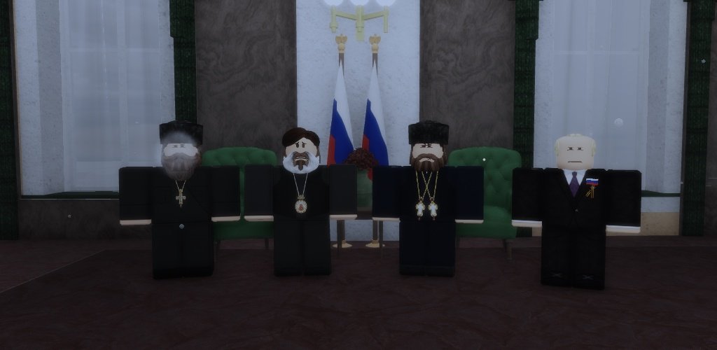 czargradRBLX's tweet image. A delegation of the Russian Orthodox Church was received at the Kremlin