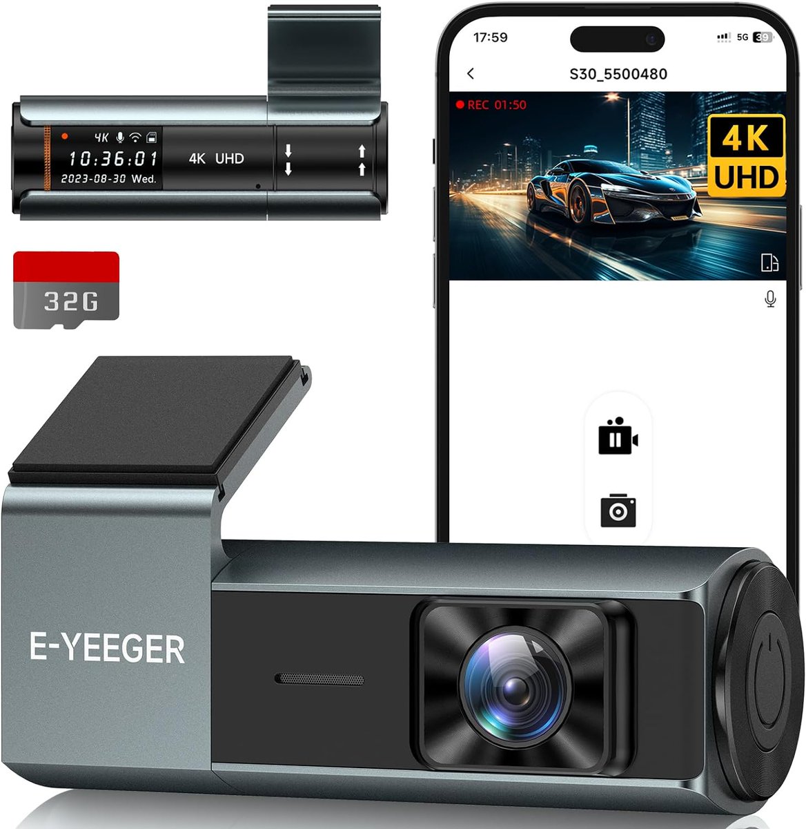 blue_deals1's tweet image. 🚗 Capture Every Detail: Dash Cam Front 4K - Only $27.99 (Orig. $69.99)

💰 Deal Price: $27.99  
💸 Regular Price: $69.99  
📎 Clip 50% + 5% + Apply Code: 6EN3X2UH  
🔗 urlgeni.us/amzn/yMQS1  

#DashCam #CarSecurity #DiscountCodeOffer #RoadSafety