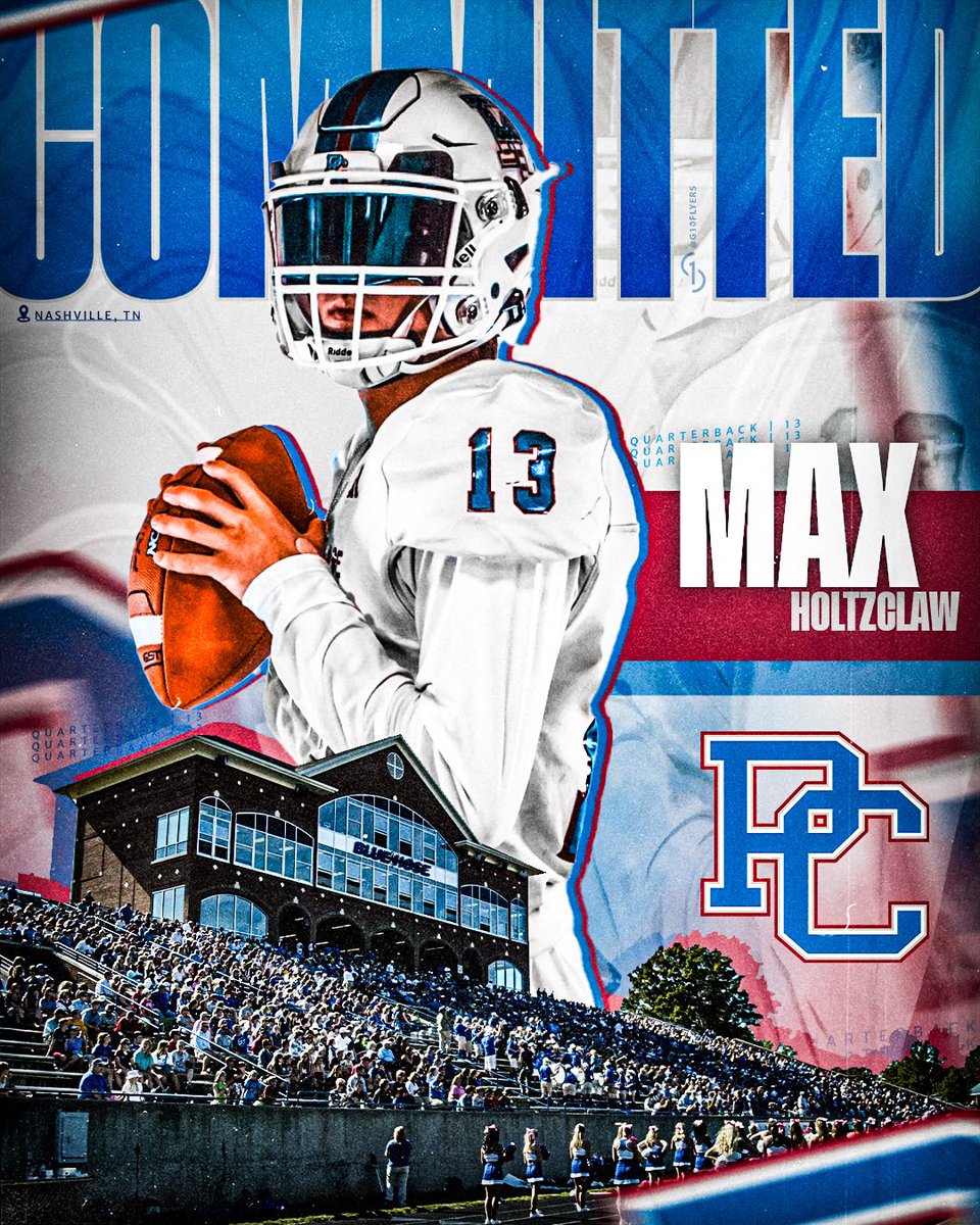 I want to thank my lord and savior Jesus Christ. Without him, none of this would be possible. I am officially committed to play division 1 football at Presbyterian College. @BlueHoseFtball 
✝️💙 #DreamintoReality #PulltheRope 
Proverbs 3:5-6