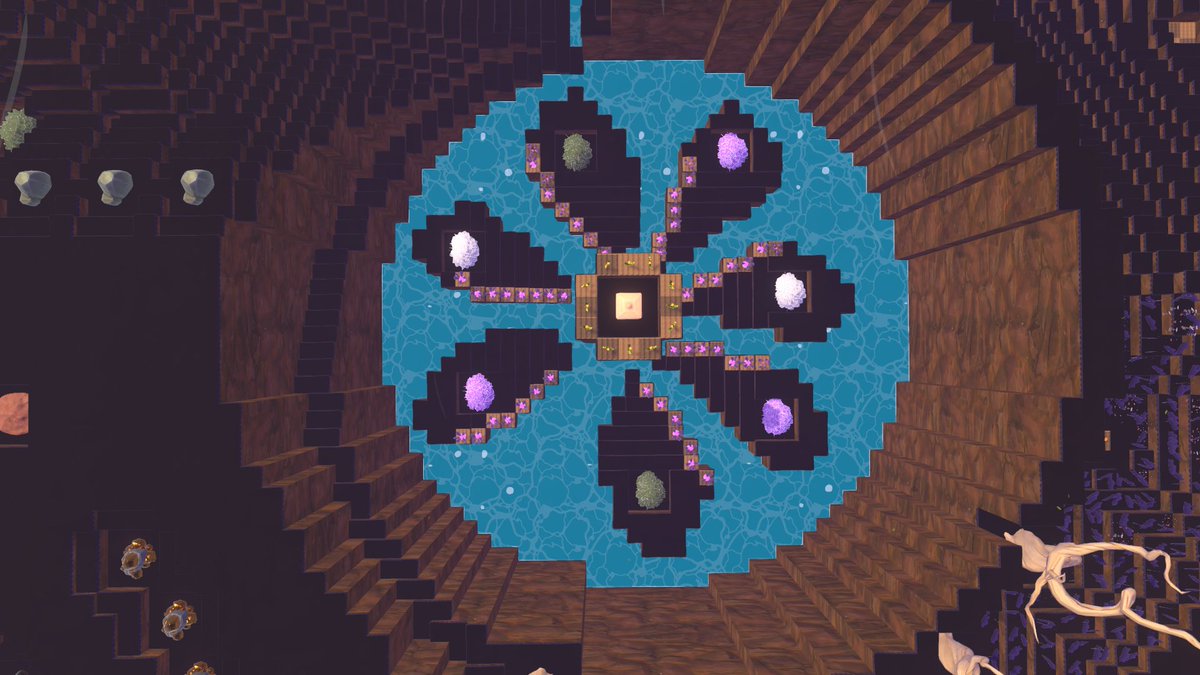meta_gravity's tweet photo. Music played with plants blooms grand flowers, and beautiful melodies infuse them with life. A music stage coexisting with plants by a mountain lake formed from a crater's impact.
Land ID: #3086087
Discord : gravity or artsgravity
#MNAEntry #LandCustomization #MyNeighborAlice. https://t.co/MjdjRETEOv