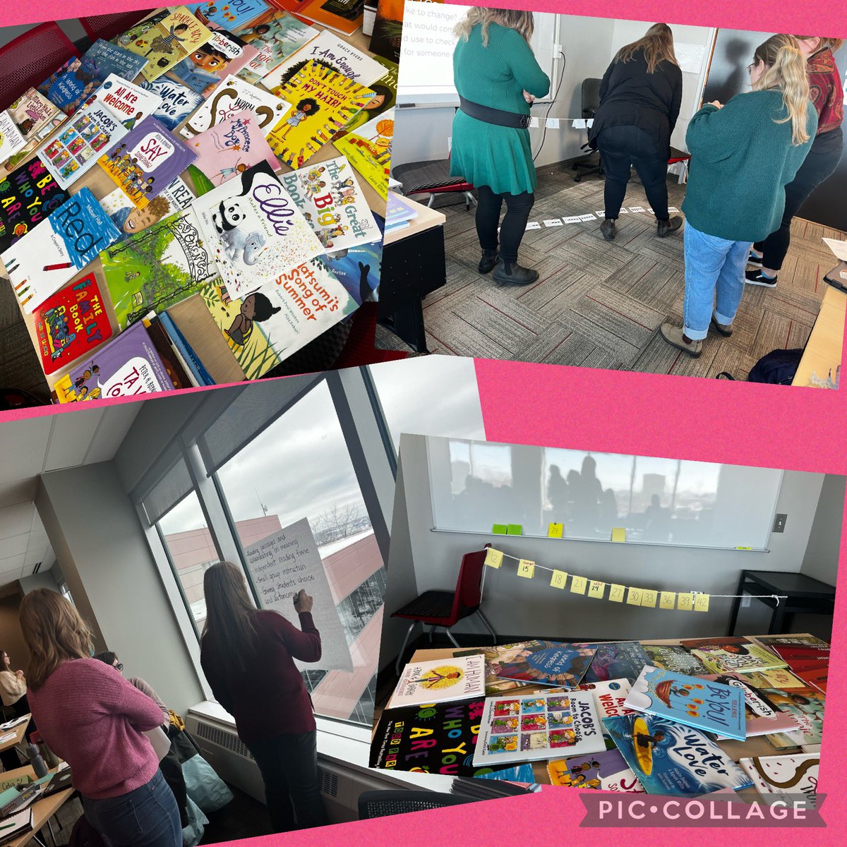 hlsyms's tweet photo. Elementary new teacher cohort focusing on the Teaching Standards today! #wellbeing #literacy #mathematics 
Sharing how mentorship &amp; coaching has also supported their professional learning journey. @HRCE_NS @HrceLiteracy @HRCE_Math @nseducation https://t.co/aONP6OMPMC