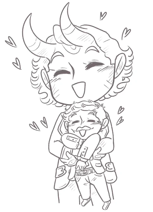 Loki likes to carry his pocket husband around 🥺💕 