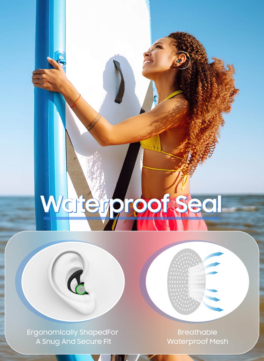 HearprotekE's tweet photo. Splash into comfort with Hearprotek Swimming Ear Plugs! 🏊‍♂️ Waterproof, custom-fit, and glow-in-the-dark options. Comfy, portable, reusable. 🌟👂💦 #SwimWithStyle #EarProtection https://t.co/37o4yzVsyU