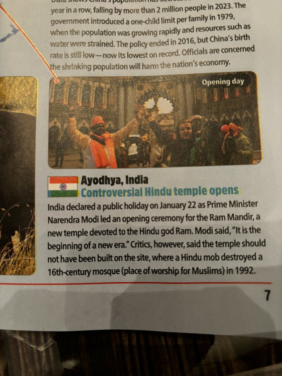 skkanthb's tweet photo. @theweekjuniorus rgrding ur article abt Ayodhya temple in the latest issue-did you know that @SCofIndia (Supreme Court of India) gave a judgement that a temple of Rama existed dating back to 12th century, was demolished and a mosque was later constructed. @PMOIndia @DrSJaishankar https://t.co/nGS4HvfQLC