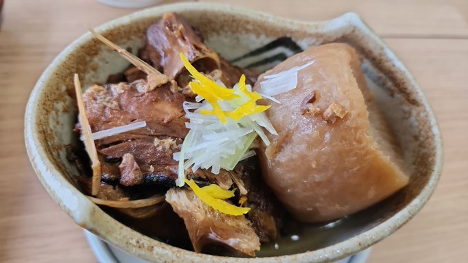 ぶり大根もきた🤤 