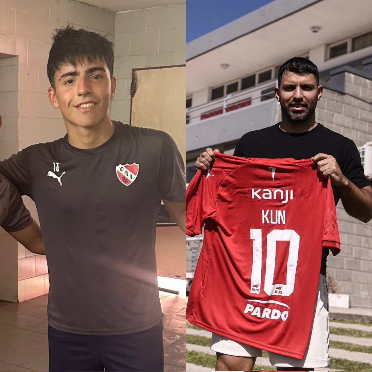 AtaqueFutbolero's tweet photo. 🥹🇦🇷 Qué linda reflexión del Kun Agüero, sobre su hijo Benjamín y cómo debe disfrutar del fútbol, en LAM:

"Benja está grande. Ahora está en Independiente y estoy tratando de acompañarlo en este momento, y si Dios quiere, que pueda llegar a Primera. Yo soy más de no meterle presión, pero si le gusta el fútbol lo tiene que amar, tiene que sentirlo. También creo que es muy importante el estudio, yo con 14 años tuve que dejarlo y él, si le gusta mucho el fútbol, sabe que el estudio lo puede llegar a perder como muchos futbolistas.

Yo tenía otra ambición, más hambre. Por eso digo que a Benja le tiene que gustar muchísimo el fútbol, que a la hora de ir a jugar y a entrenar tenga una pasión. Él lo otro lo tiene, económicamente no le va a faltar nunca nada, entonces para hacer algo le tiene que gustar, se tiene que divertir y la tiene que pasar bien"
