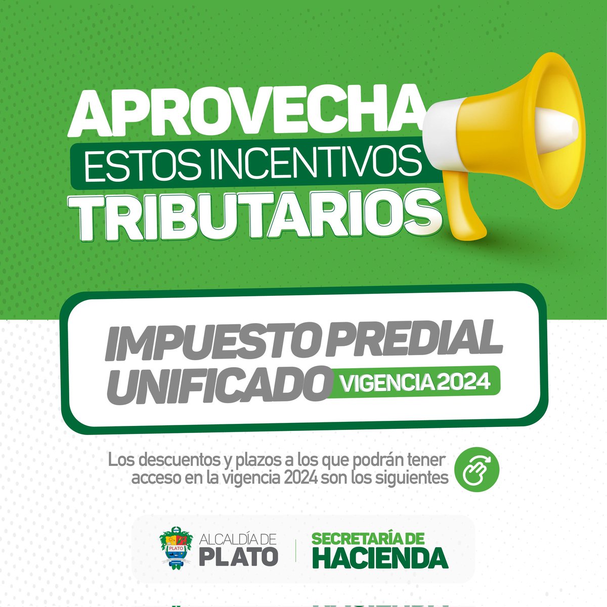 Alcaldía de Plato, Magdalena. tweet media