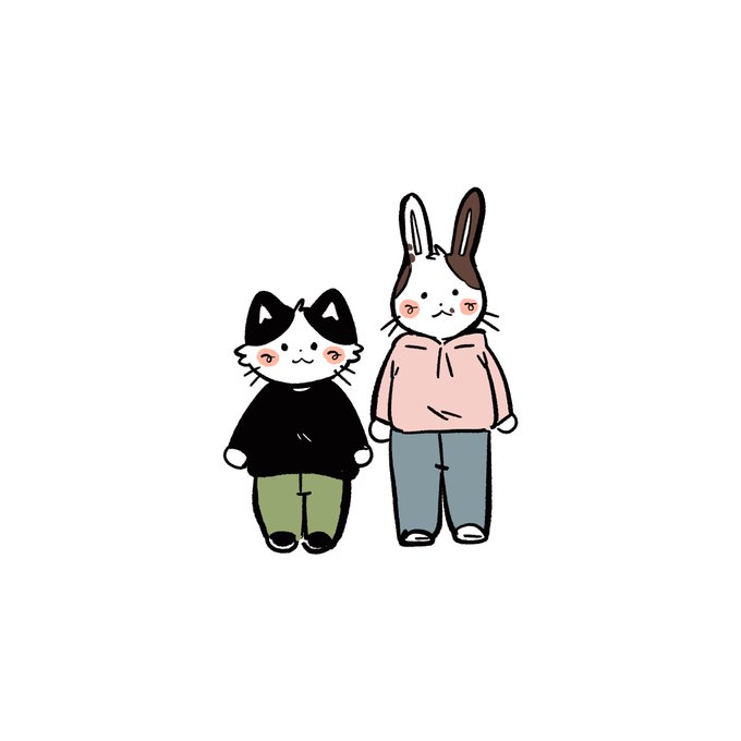 「animal ears jeans」 illustration images(Latest)