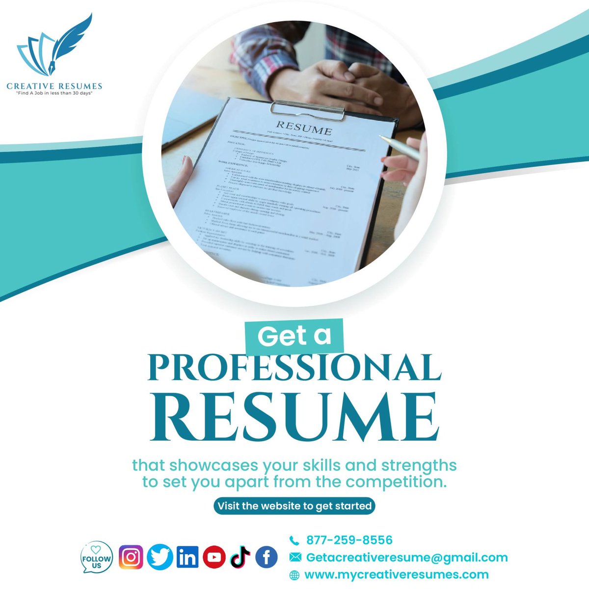 CreativeResume1's tweet photo. 🚀 Ready to take your career to new heights?

We're thrilled to introduce you to one of the #1 Resume Writing firms nationwide - where success meets exceptional service!

🌐 Visit https://t.co/rkbPIXqocp to kickstart your journey to professional success!💼

#ResumeWriting https://t.co/ldjMtXF8Go