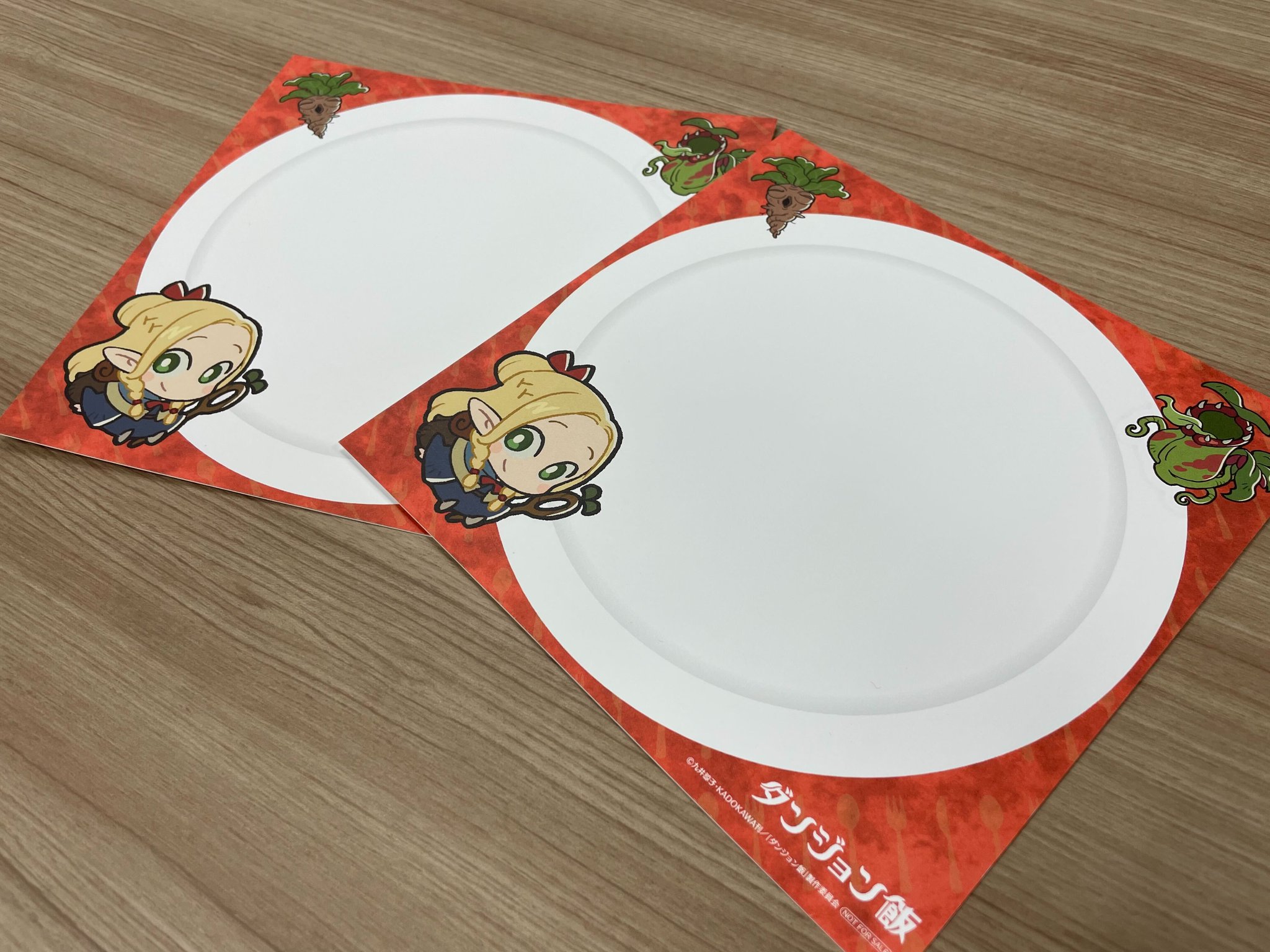 千本木彩花さん直筆サイン色紙 ダンジョン飯 マルシル役