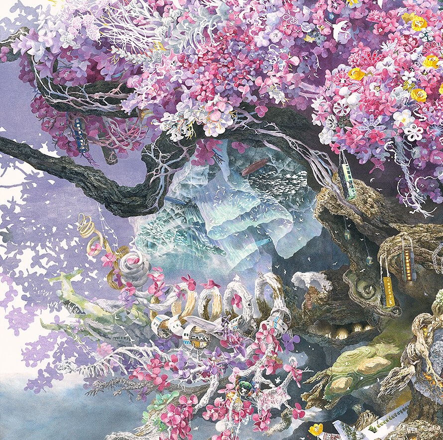 池田学展「Flowers from the Wreckage」 クリーブランド現代美術館(@mocacleveland) 2024年2月2日- 5月26日 . オープニングナイトセレブレーション：2月2日（金）19:00〜／アーティストトーク 19:30〜 .