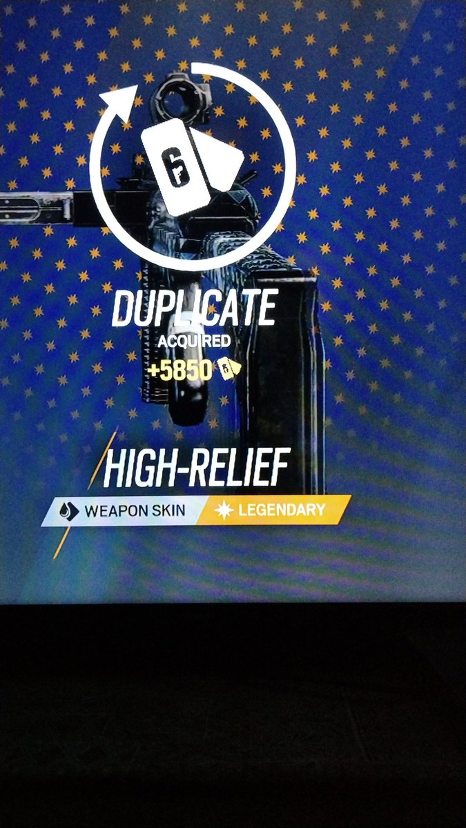 Tindroid660's tweet photo. @Ubisoft fix the alpha pack system. This is the 5th duplicate legendary I've gotten in the last 2 weeks https://t.co/dDn9qzLGJ2