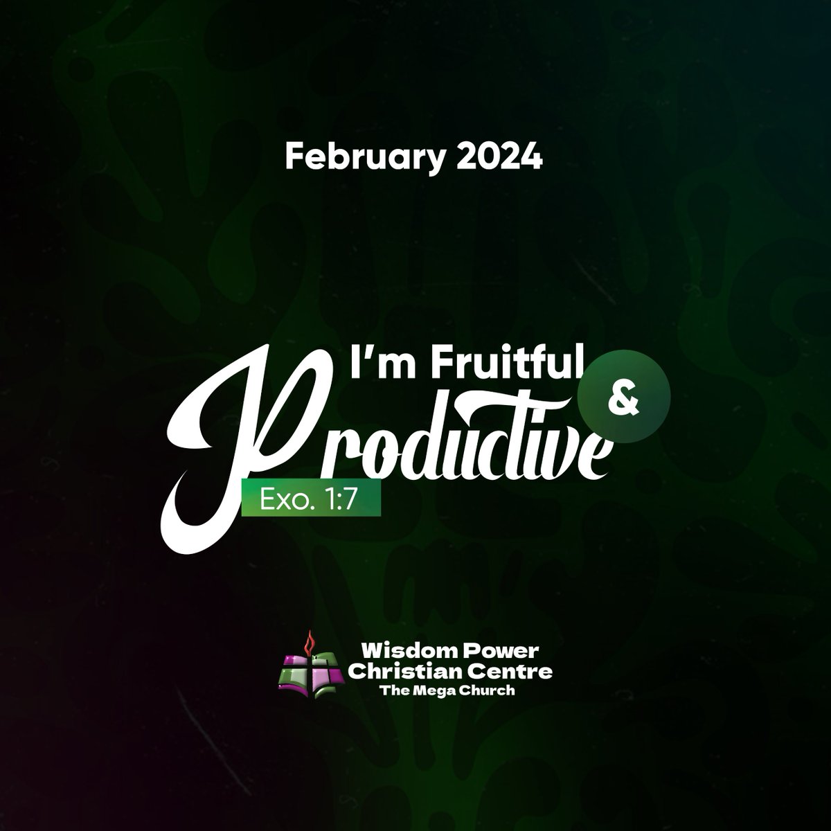 wpccglobal's tweet photo. Welcome to your month of fruitfulness!

Our theme of the month for February —I’m fruitful and productive! Exodus 1:7

Welcome to February!❤️

#Wisdompowerglobal #Wpcc #FruitfulandProductive #AdeshinaGentryMinistry https://t.co/cWHcU2Towq